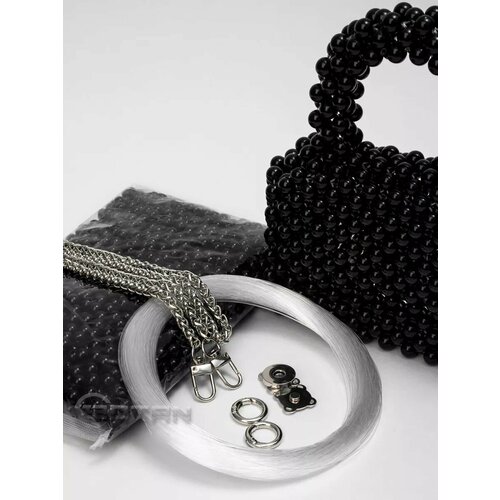 Набор для плетения сумки из бусин 10мм 500 грамм 1104₽