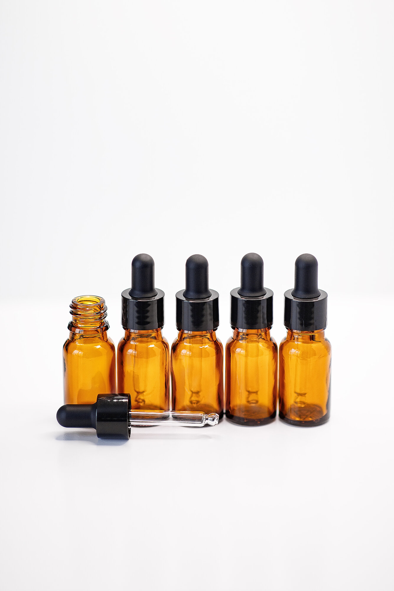 Флакон стеклянный 10 мл с пипеткой — фото 1