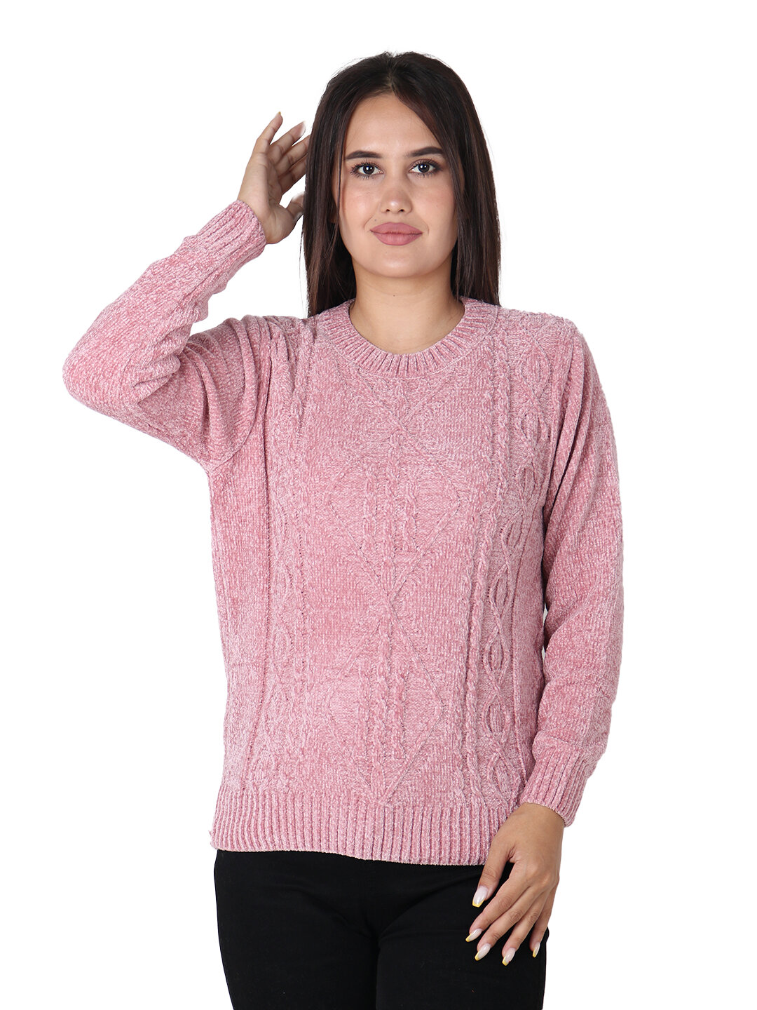 Свитер размер One Size, , розовый, — фото 1