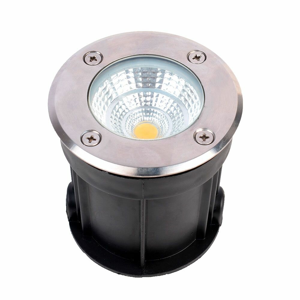 Тротуарный светильник Arte Lamp Piazza D80xH80 мм LED цвет матовое-серебро арт. A6205IN-1SS