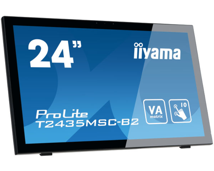 Монитор ЖК IIYAMA ProLite 24", черный - фото №1