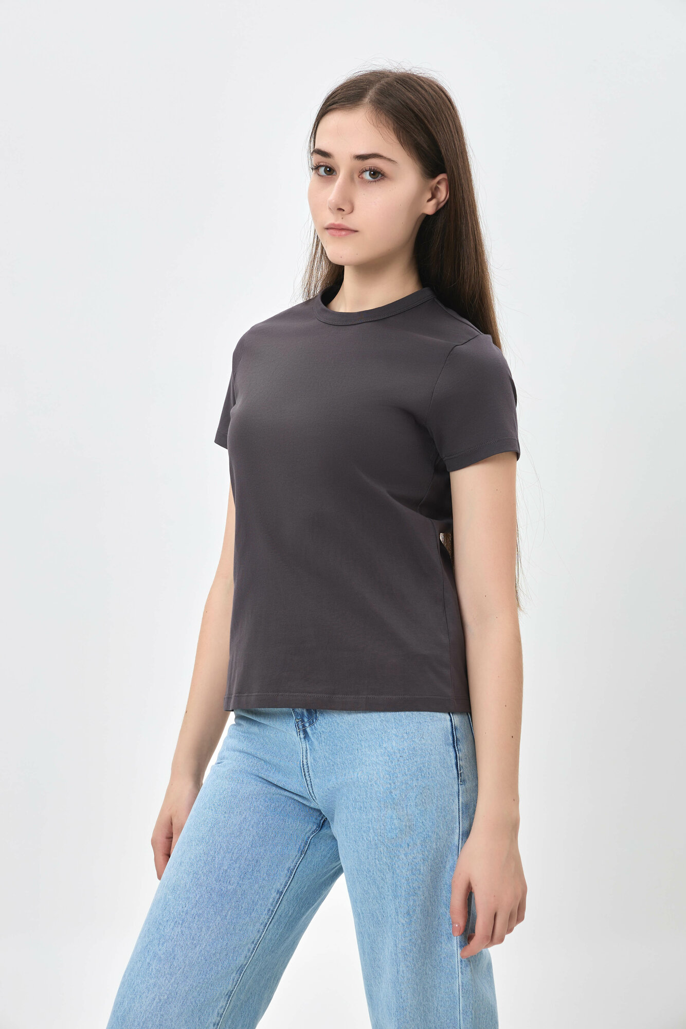 Футболка спортивная TERRA PRO, размер M, dark grey