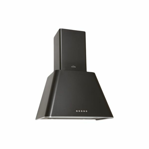 Вытяжка каминная Elikor Антрацит 60П-650-Е3Д белый/белое стекло сенсорное (1 мотор)