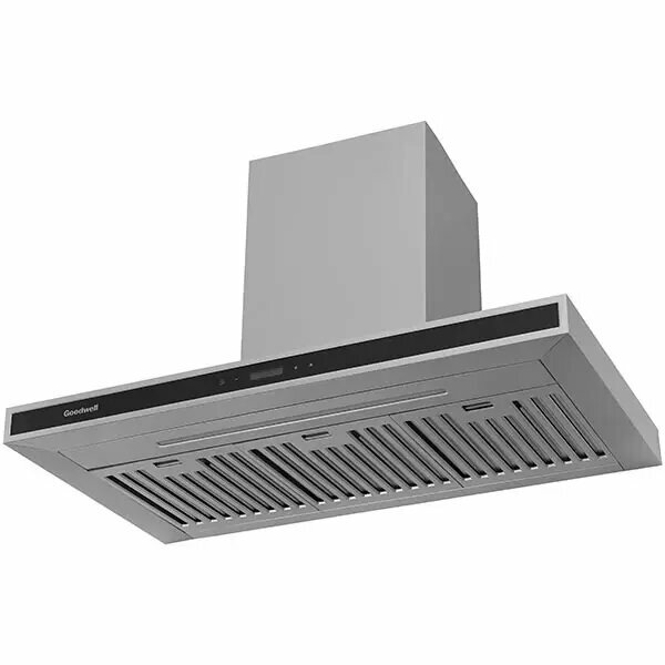 Вытяжка GoodWell GWH-T6490X, 750, Металл, 50 см, 90 см, 100 см