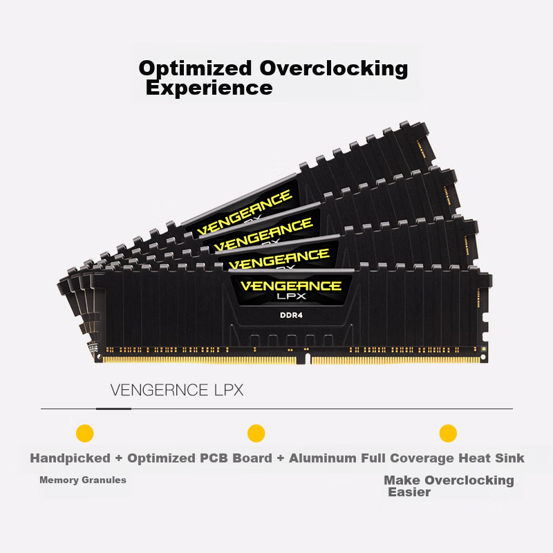 Оперативная память Corsair Vengeance LPX DDR4 32 ГБ 2x32 ГБ