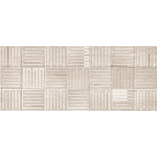 Плитка настенная Rhodes beige бежевый 02 25х60 (12м2/576м2/48уп) (sugar)