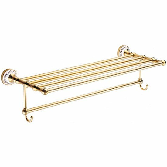 Полка для полотенец Fixsen Bogema Gold FX-78515G
