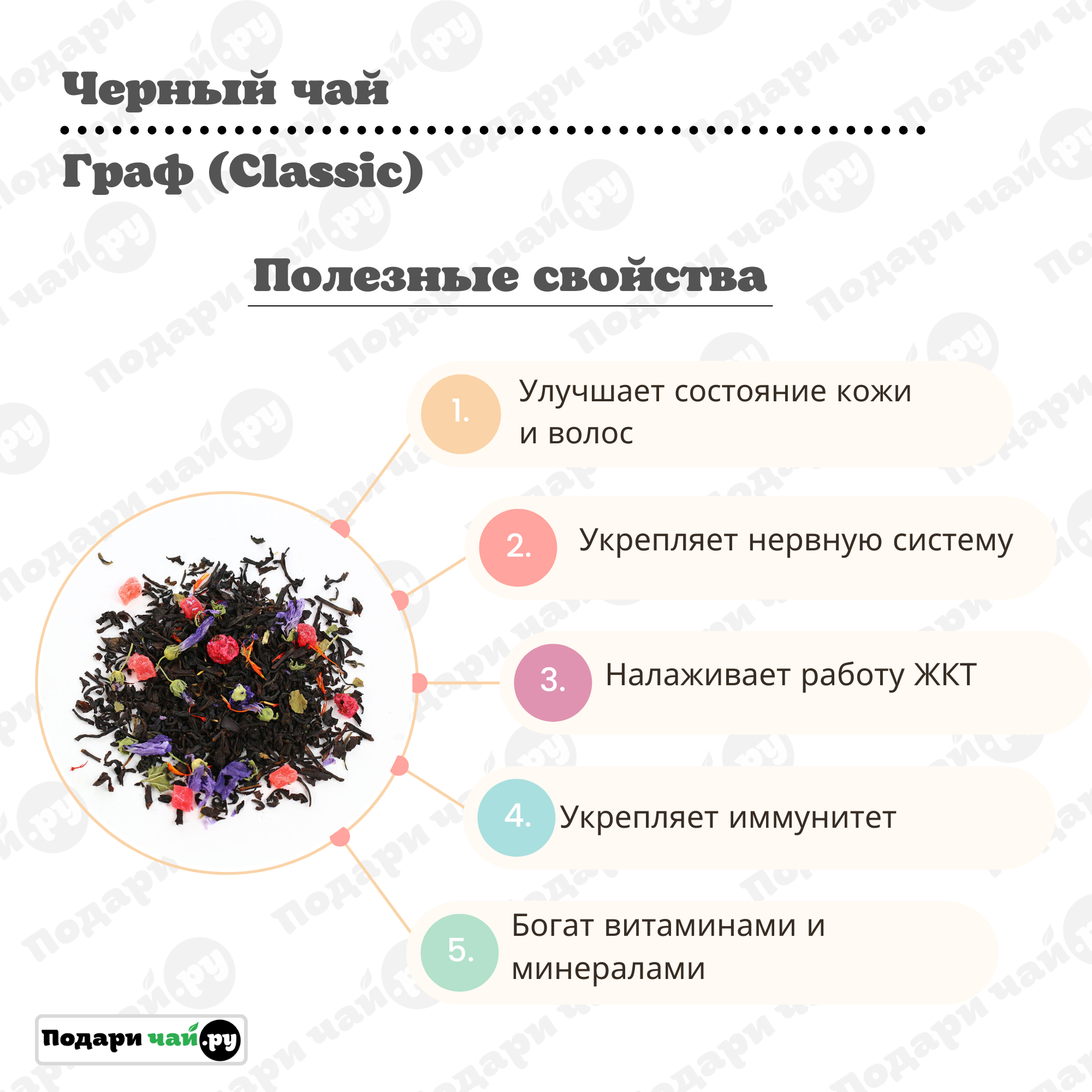 Чай черный Граф (Premium), 50 г — фото 1