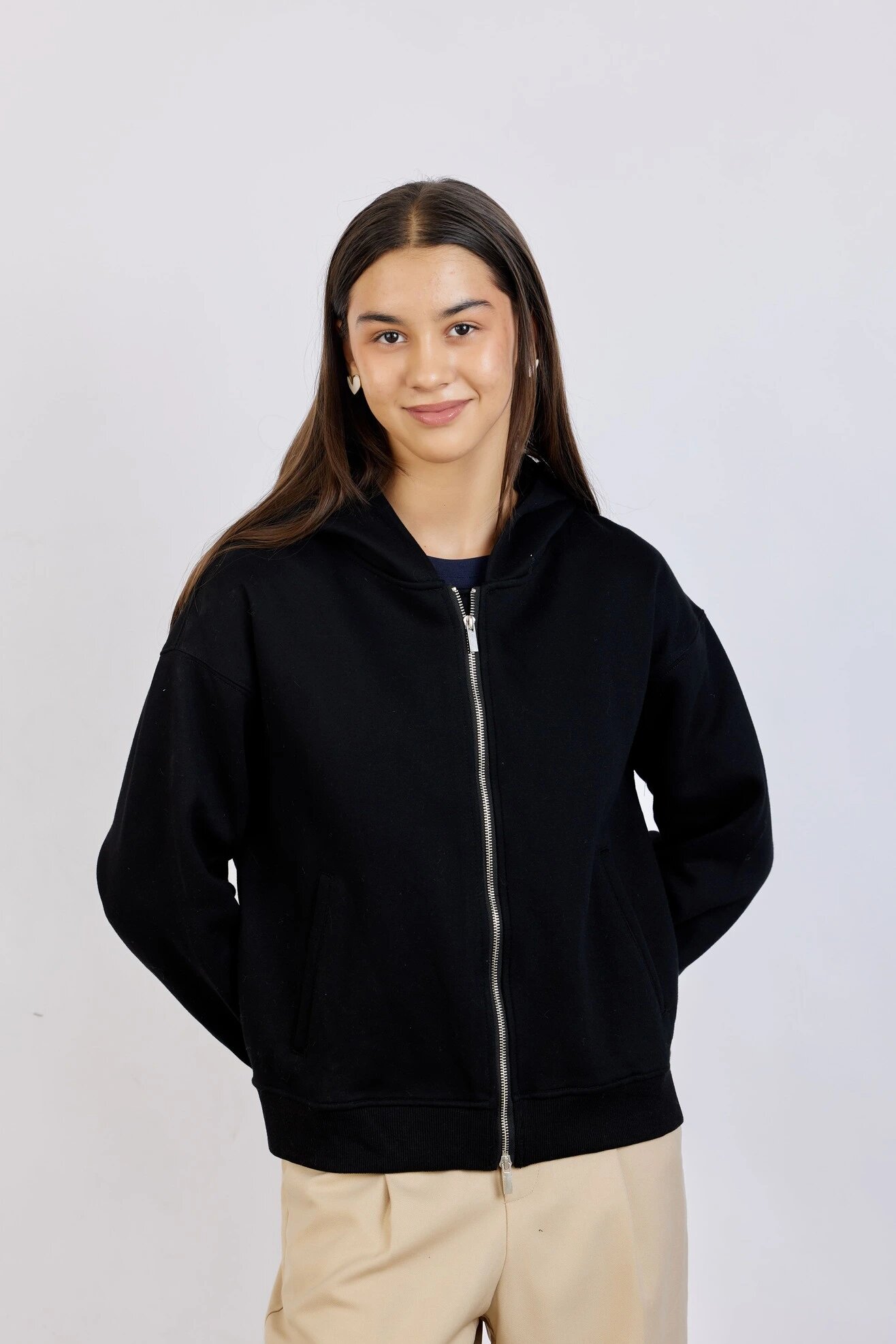 Худи Selfie, размер M, , черный — фото 1