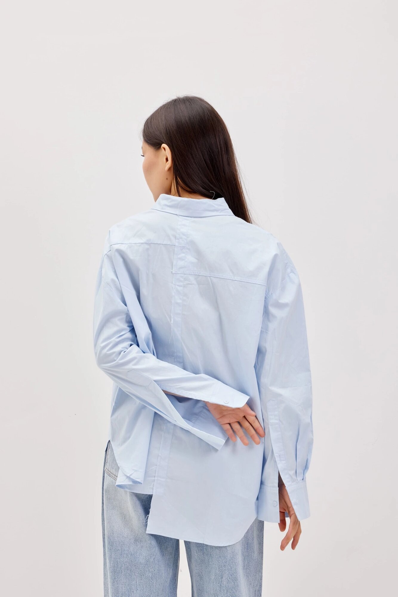 Рубашка Selfie, размер XS, синий — фото 1