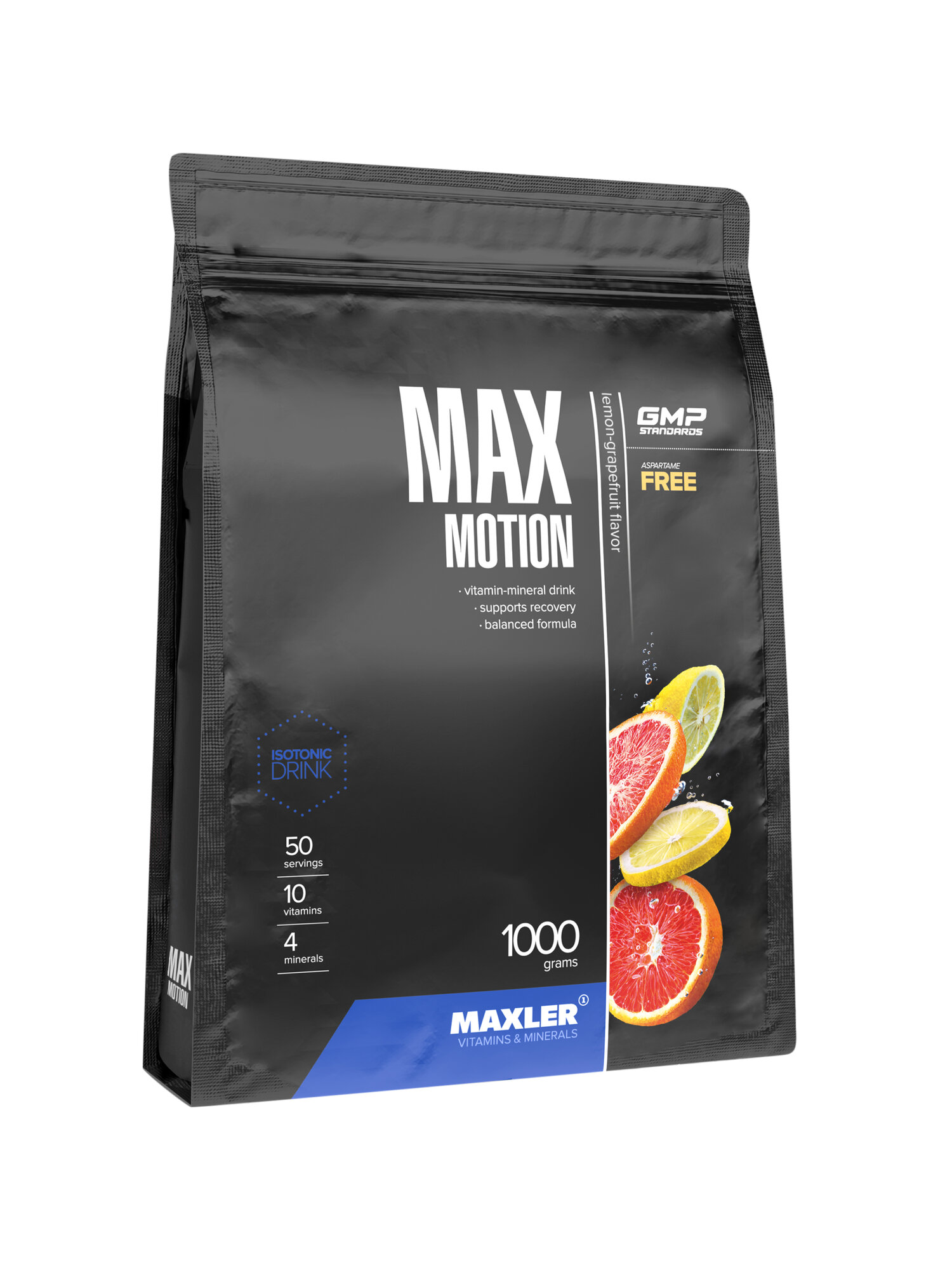 Витаминно-минеральный комплекс Maxler Max Motion, 1000 г - Лимон-грейпфрут