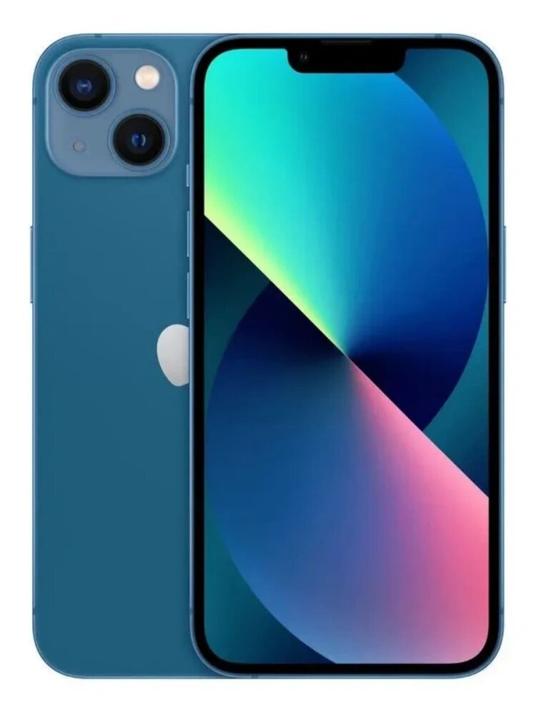 Смартфон Apple iPhone 13 Blue 4ГБ/128ГБ — фото 1