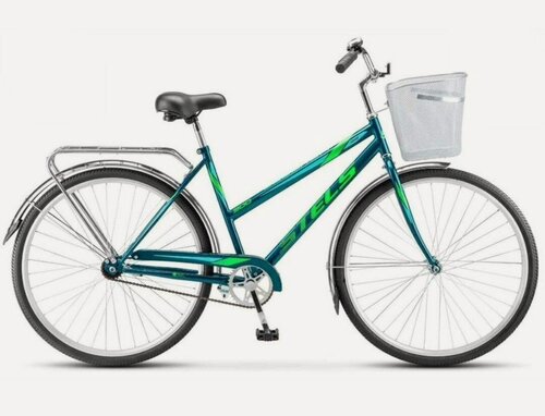 Изображение товара Велосипед дорожный STELS Legenda 300 28" морская волна (Navigator 300 L) + корзинка и насос