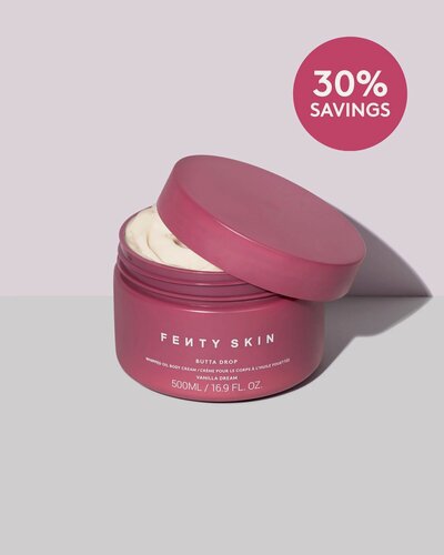 Изображение товара Fenty Beauty Крем баттер для тела Jumbo Butta Drop Whipped Oil Body Cream with Tropical Oils + Shea Butter, 500 мл