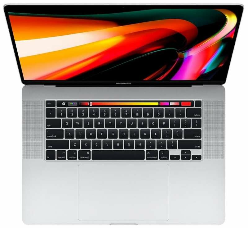 Ноутбук Apple Macbook Pro 16 2019 / i7 / 16GB / SSD 512GB / AMD Radeon Pro 5300M, серебристый — фото 1