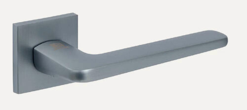 Изображение товара Ручки дверные Bussare CANTO FRESCO A-55-40 M.CHROME мат. хром, на квадратной розетке