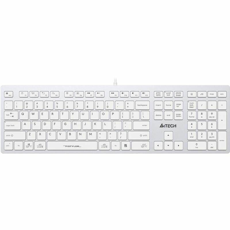 Клавиатура проводная A4Tech Fstyler FX50 (FX50 WHITE)