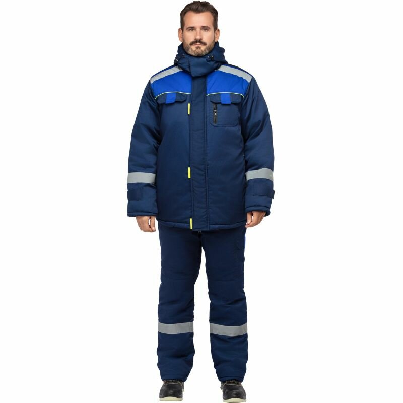 Костюм рабочий зимний мужской Бруклин СОП (КПК) 64-66 (128-132)/182-188