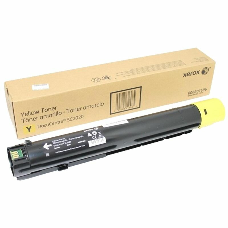 Тонер-картридж Xerox 006R01696 жел. для DocuCentre SC2020