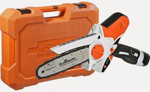 Изображение товара Цепная пила STURM! CSC18061, аккумуляторная, длина шины 15 см