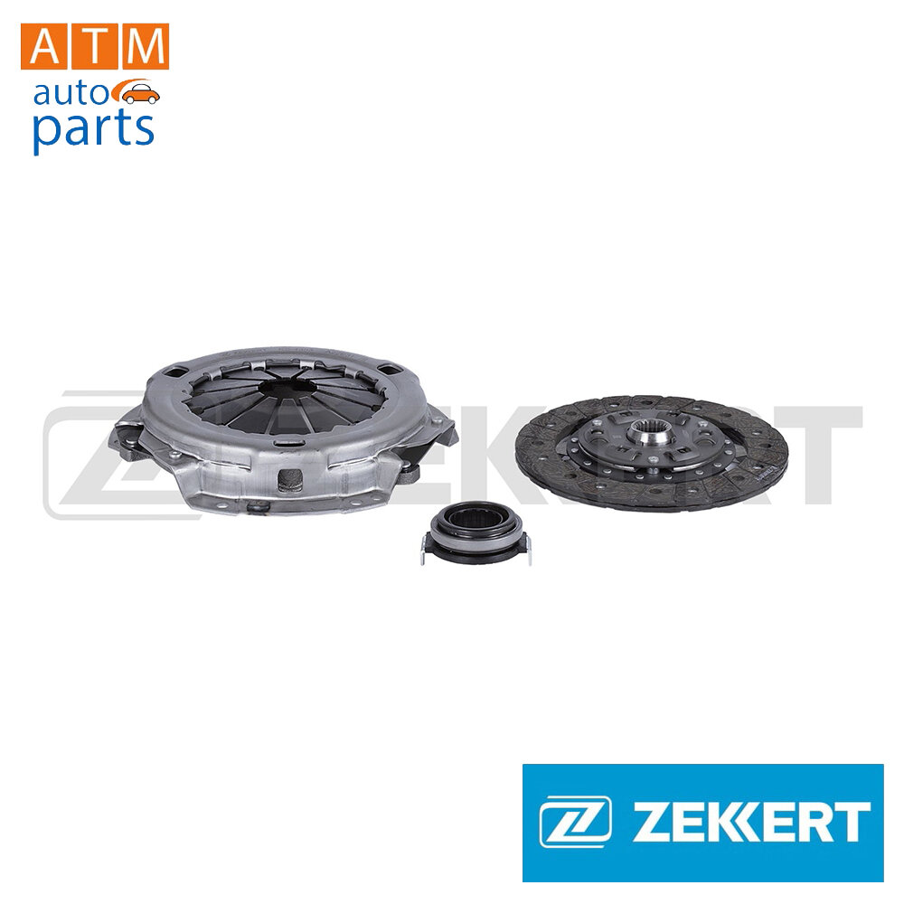 Комплект сцепления с подшипником Toyota Carina T150 T170 83- Corolla E110 E100 E80 E90 E120 Zekkert ks-4353 OEM 04130YZZAE