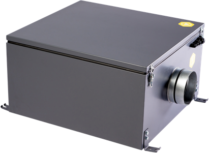 Канальная установка с электрическим нагревом Minibox. Е-1050-1/10kW/G4 Carel