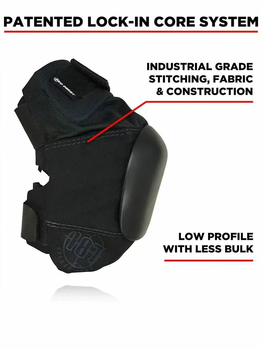 Защита коленей 187 Killer Pads Pro DERBY Knee Black/Black(US: M)