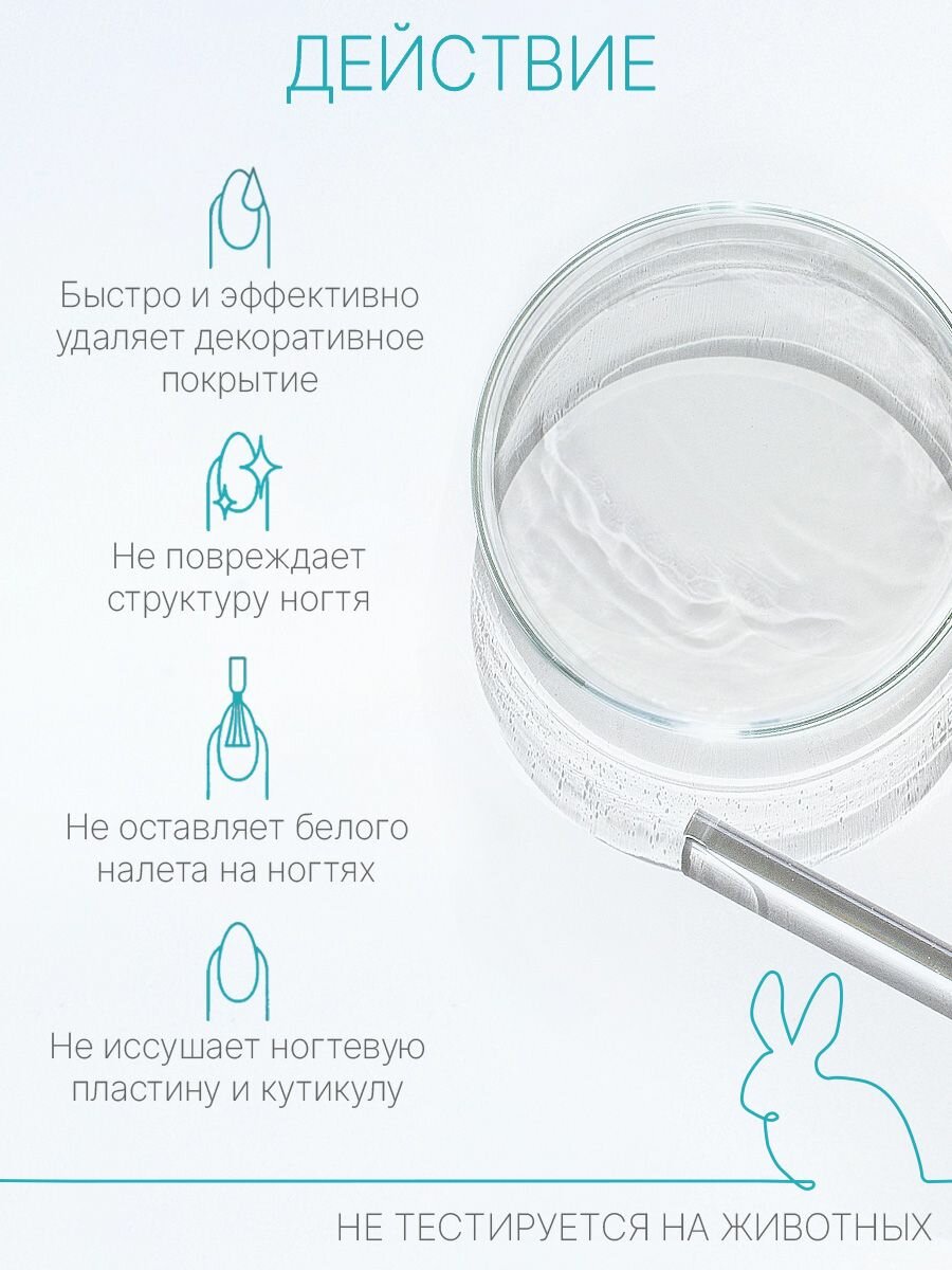Изображение Средство для снятия лака Domix Premium Nail Polish Remover, ацетон, 200мл