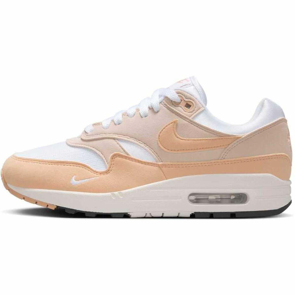 Кроссовки NIKE Air Max 1 '87 Textile, полнота F, размер 8 US US, оранжевый/белый