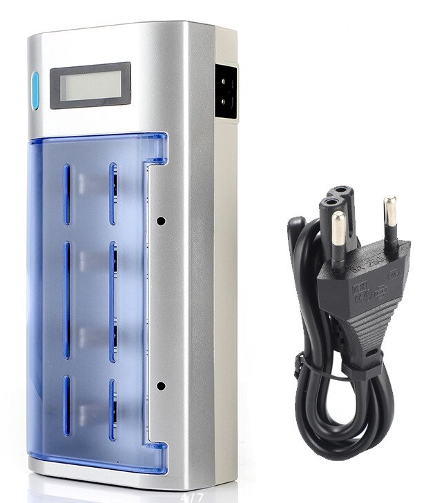Зарядное устройство Soshine Y04CD LCD AAA, AA, C, D, Крона — фото 1