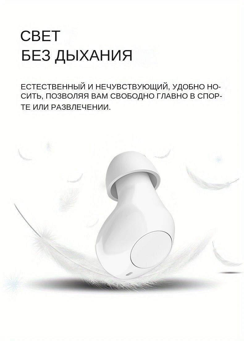 Слуховые Аппараты Цифровой слуховой аппарат, K81, перезаряжаемый, 5-ступенчатая регулировка громкости, антивоющий, белый