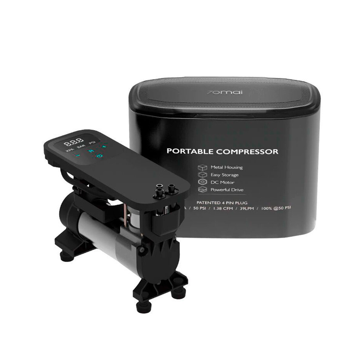 Автомобильный компрессор Xiaomi 70mai Air Compressor Midrive TP01