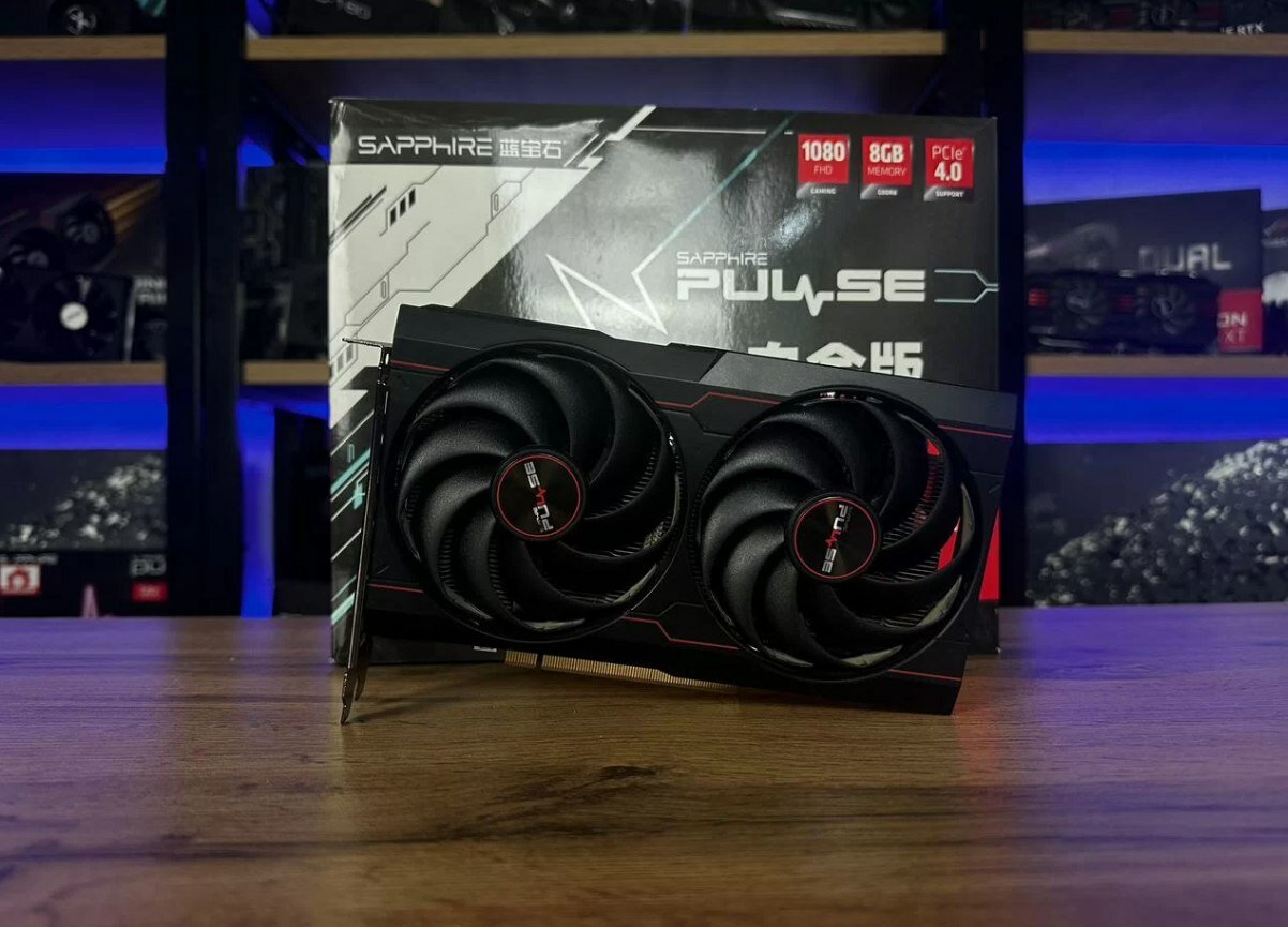 Видеокарта RX 6600 Sapphire Pulse 8GB, RETAIL