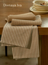 Набор из трех кухонных полотенец из натурального хлопка, Divnaya Iva