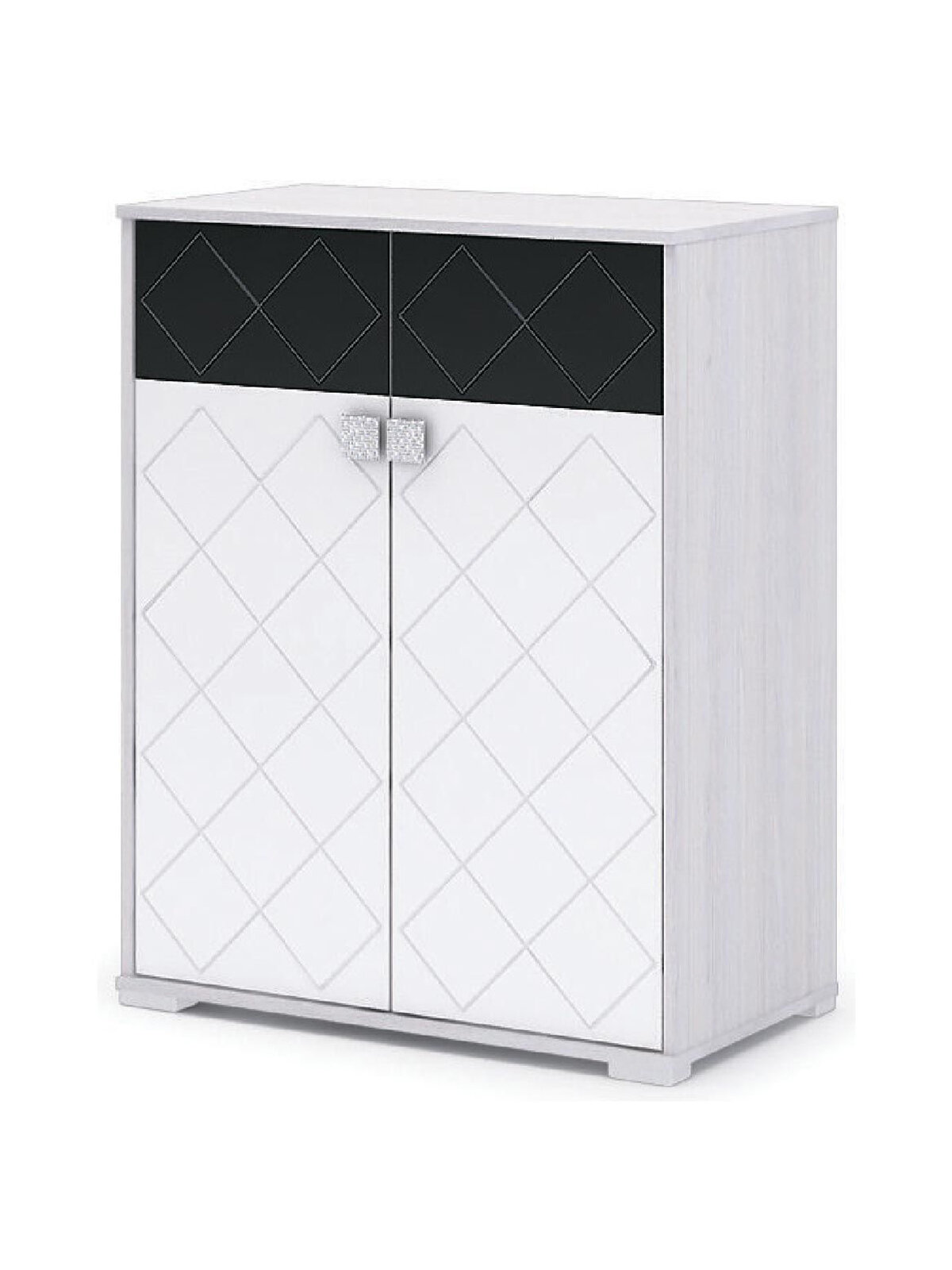 Комод Стендмебель Сальма КМ 022 дуб анкор / белый 1060x460x838