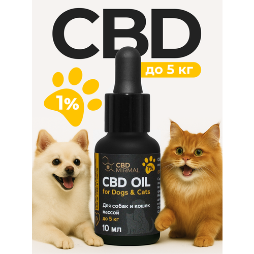 Масло с CBD 1% 10мл /CBD масло 10 мл 100 мг / CBD oil / масло КДБ / экстракт / каннабидиол /