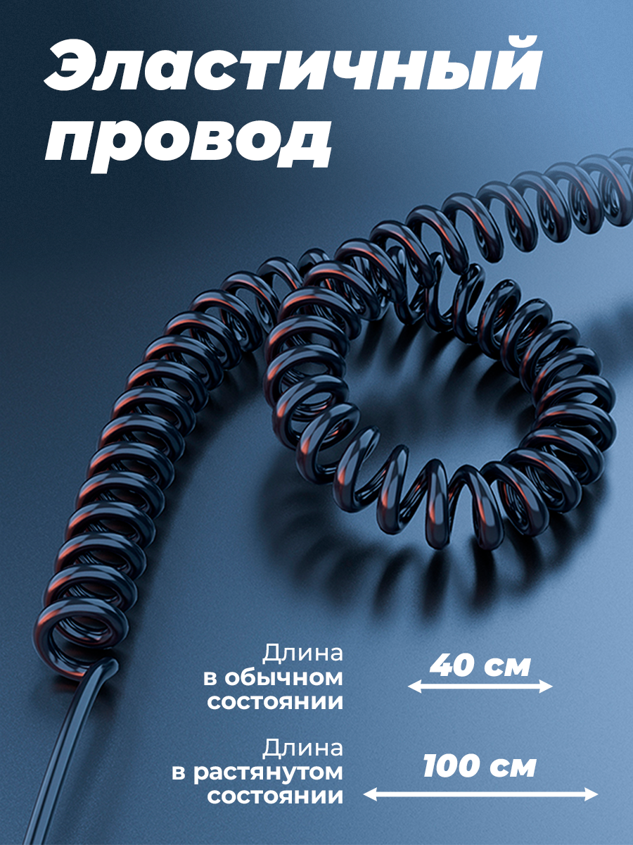 Беспроводной аудиоресивер, Deppa, ABTA-505, USB-AUX Bluetooth 5.4, стерео блютуз ресивер, адаптер в машину, bluetooth адаптер aux, усилитель — фото 1