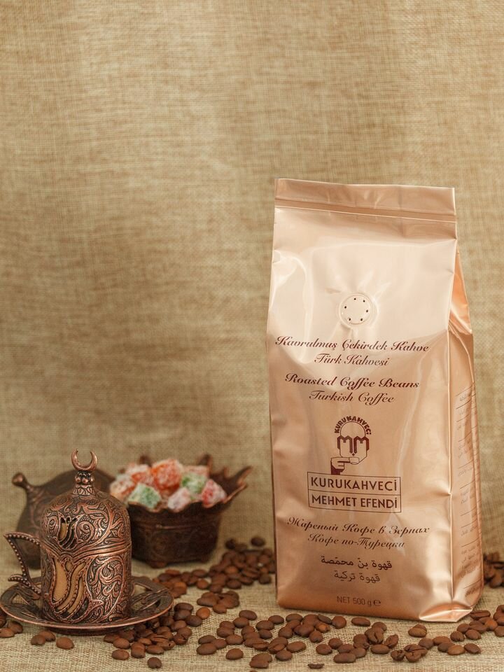 Турецкий кофе в зернах мехмет эфенди