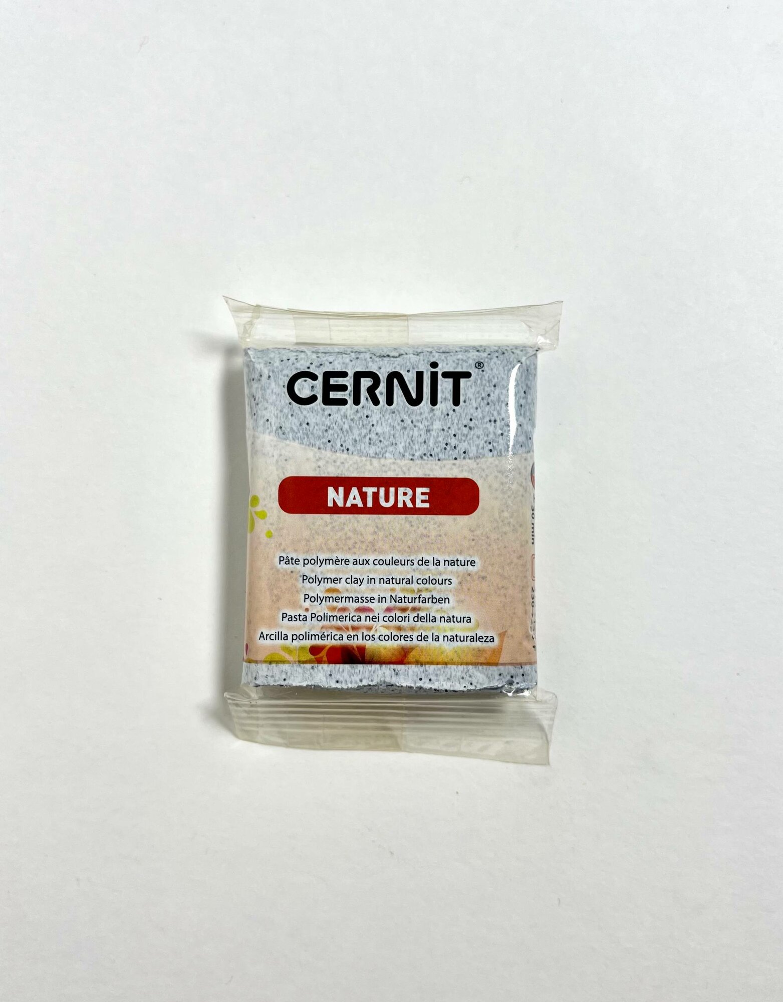 Полимерная глина Cernit "Nature granite", цвет гранитовый, 56 грамм для лепки из полмерной глины