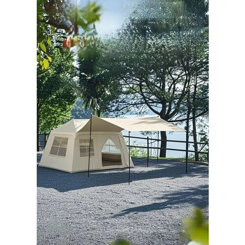 Надувная палатка дом