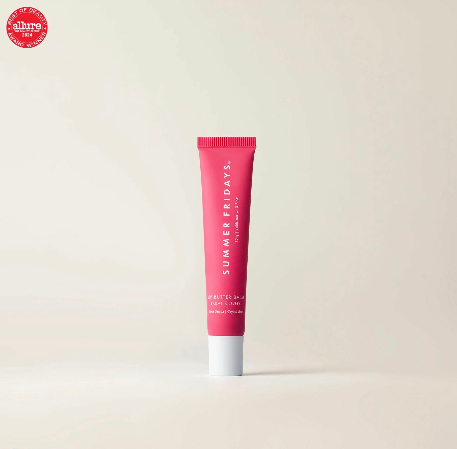SUMMER FRIDAYS Бальзам для губ Lip Butter Balm (Pink Guava) 15 г