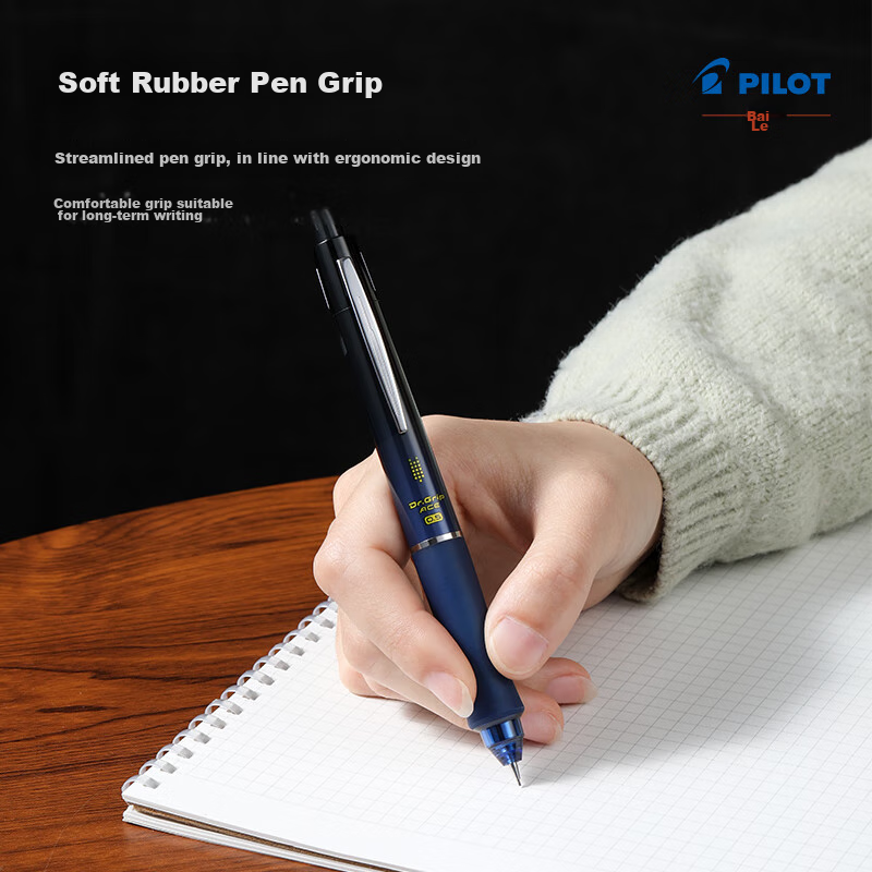 PILOT Grip Series Quick Sketching Mechanical Pencil, Student Stationery, Practical Writing, HDGAC-80R3 0.3, Gradient Light Green — фото 1