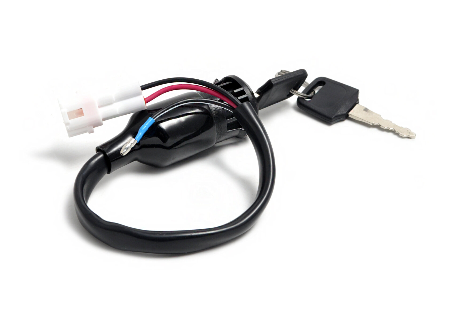 Замок зажигания мото / квадро 3-х позиционный с вкл/выкл. фары фишка 2+1