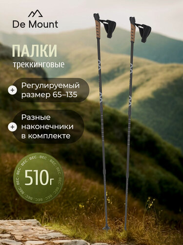 Изображение товара Палки для скандинавской ходьбы De Mount
