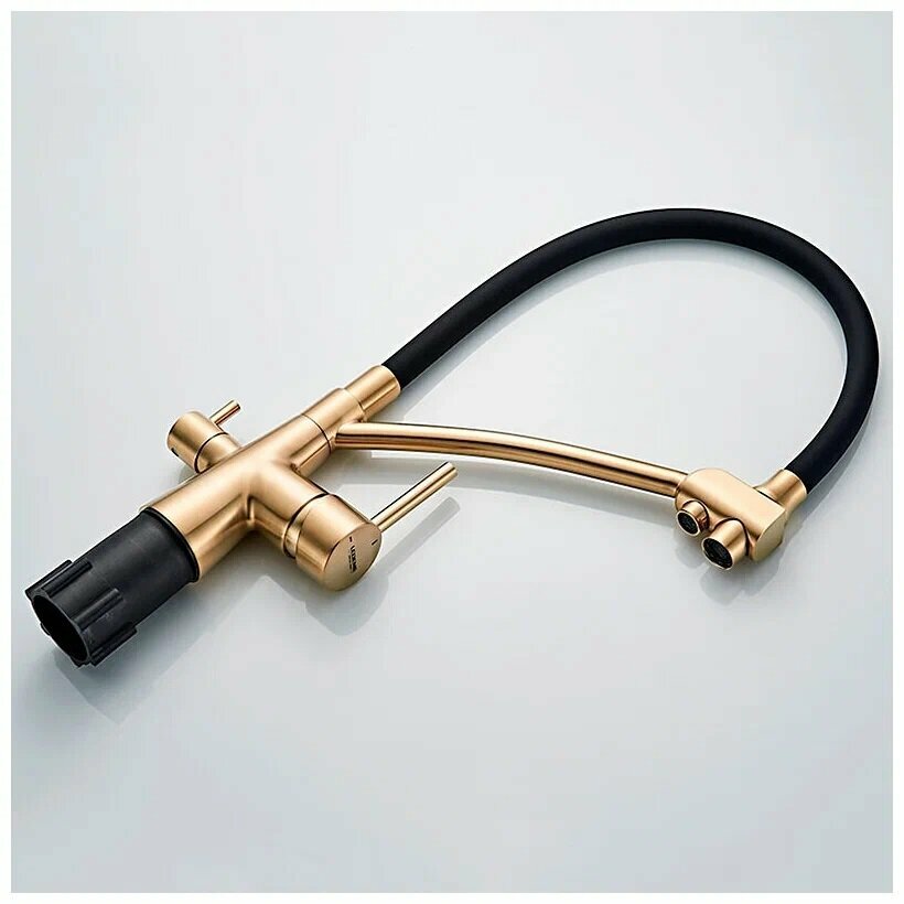 Cмеситель для кухни Ledeme L4855Y-2 — фото 1