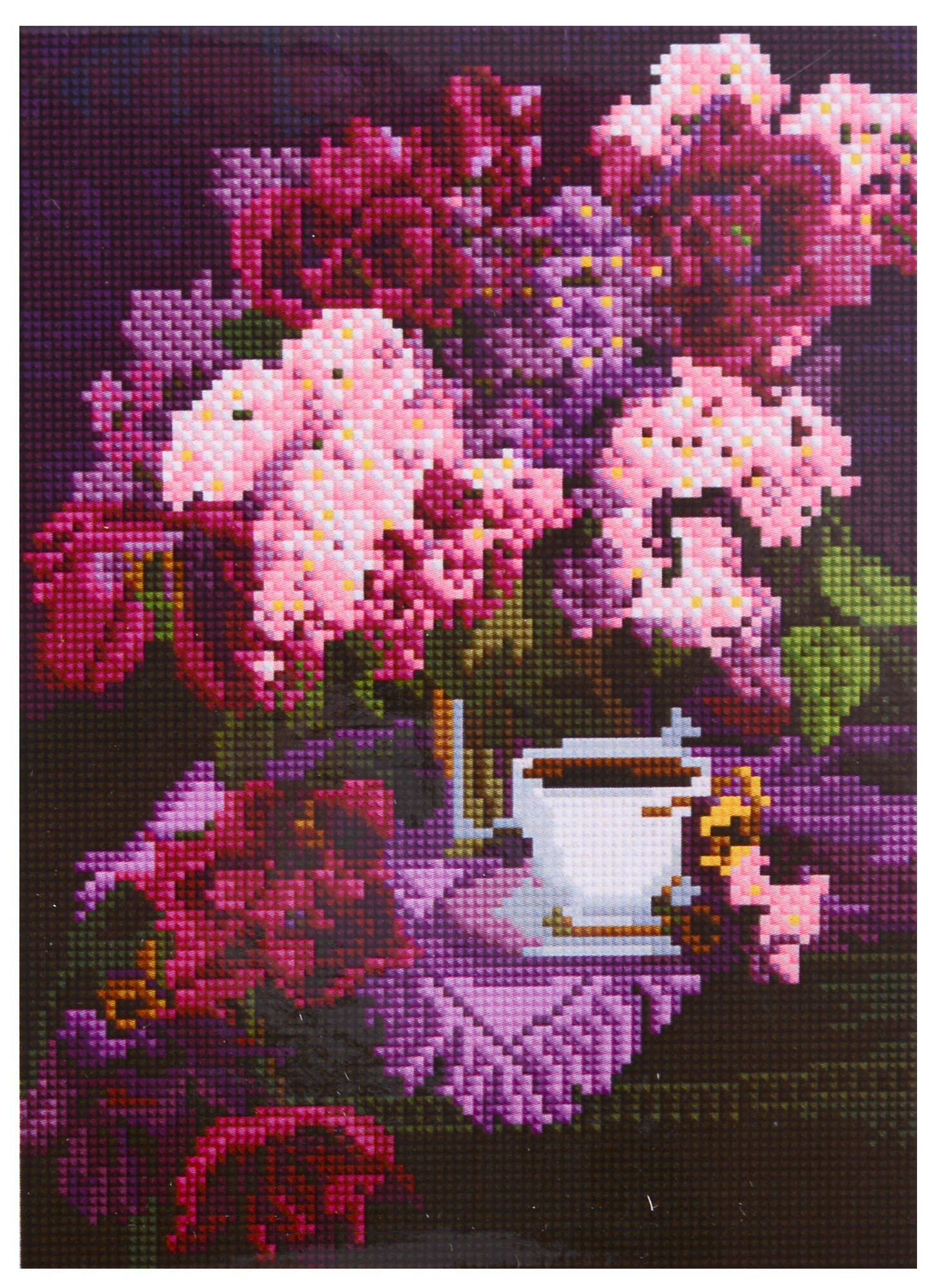 Алмазная мозаика на подрамнике 