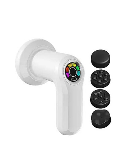 Массажный аппарат YX-720 для всего тела, механический. В черном, розовом, белом цветах