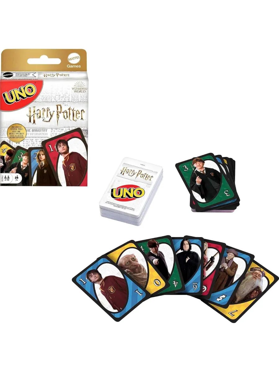 Уно настольная игра Гарри Поттер — фото 1
