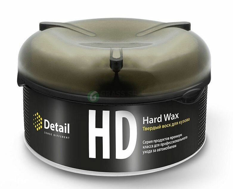 Воск автомобильный Detail Hard Wax DT-0155, защита ЛКП, гидрофобный эффект, блеск