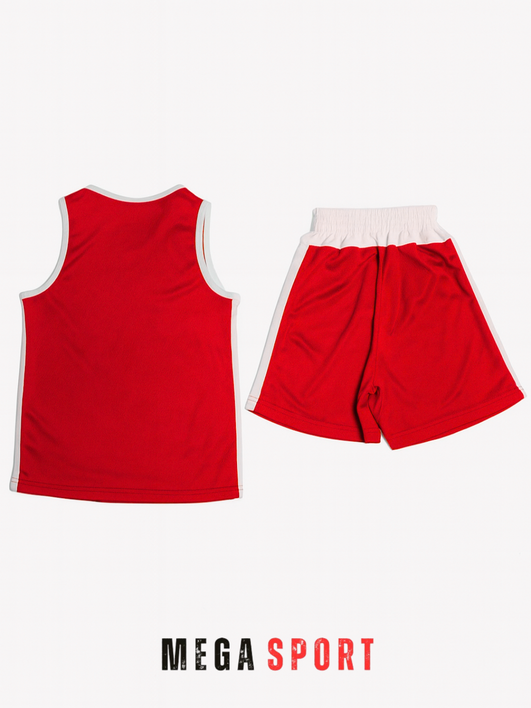 Халат боксёрский , размер 38-40, красно-белый — фото 1